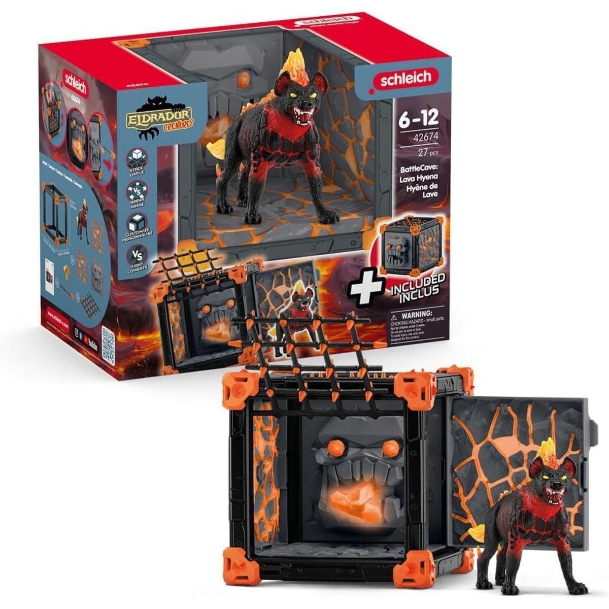 Schleich Eldrador Schleich Lava Fire Ice Monster Robots - Choice