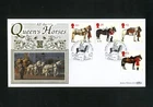GB 1997 8th Jul BENHAM GOLD 500 #130 FDC Queens Horses Horse Guards Ave S6y++++X