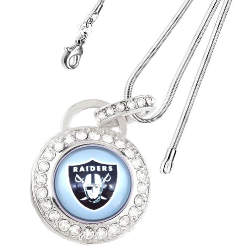 Oakland Raiders Sterling Silver Womens 