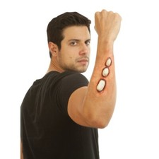 Ghoulish Productions  Forearm Bones Realistic SFX Perfect for Halloween Cosplay