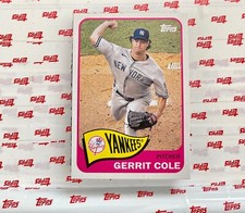 Gerrit Cole New York Yankees 2021 Topps Series 2 1965 Redux Card T65-35