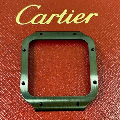 Cartier Santos Lg Model ADLC Steel Bezel Men's 39.8mm Reference CRWSSA0039  | eBay