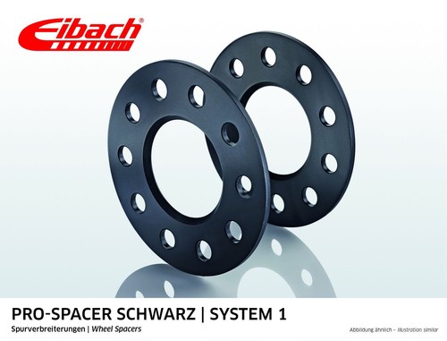 Eibach Spurverbreiterung schwarz 16mm System 1 VW Polo Variant (6KV5,09.97-9.01) - Bild 1 von 1