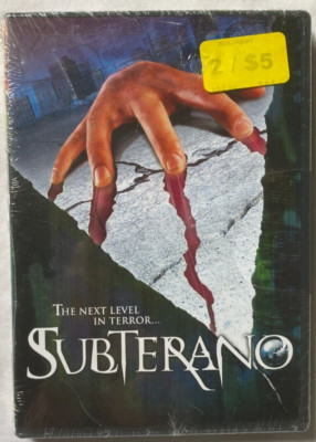 Subterano DVD BRAND NEW SEALED 2003 Sci-Fi Horror Full Screen Bilingual ENG/SPN