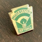 Multiple Vintage Little League Pins Set c1985 Dugout Gopher Baseball Softball — photo 2