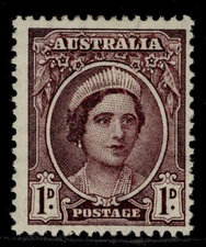 AUSTRALIA GVI SG203, 1d brown-purple, M MINT.
