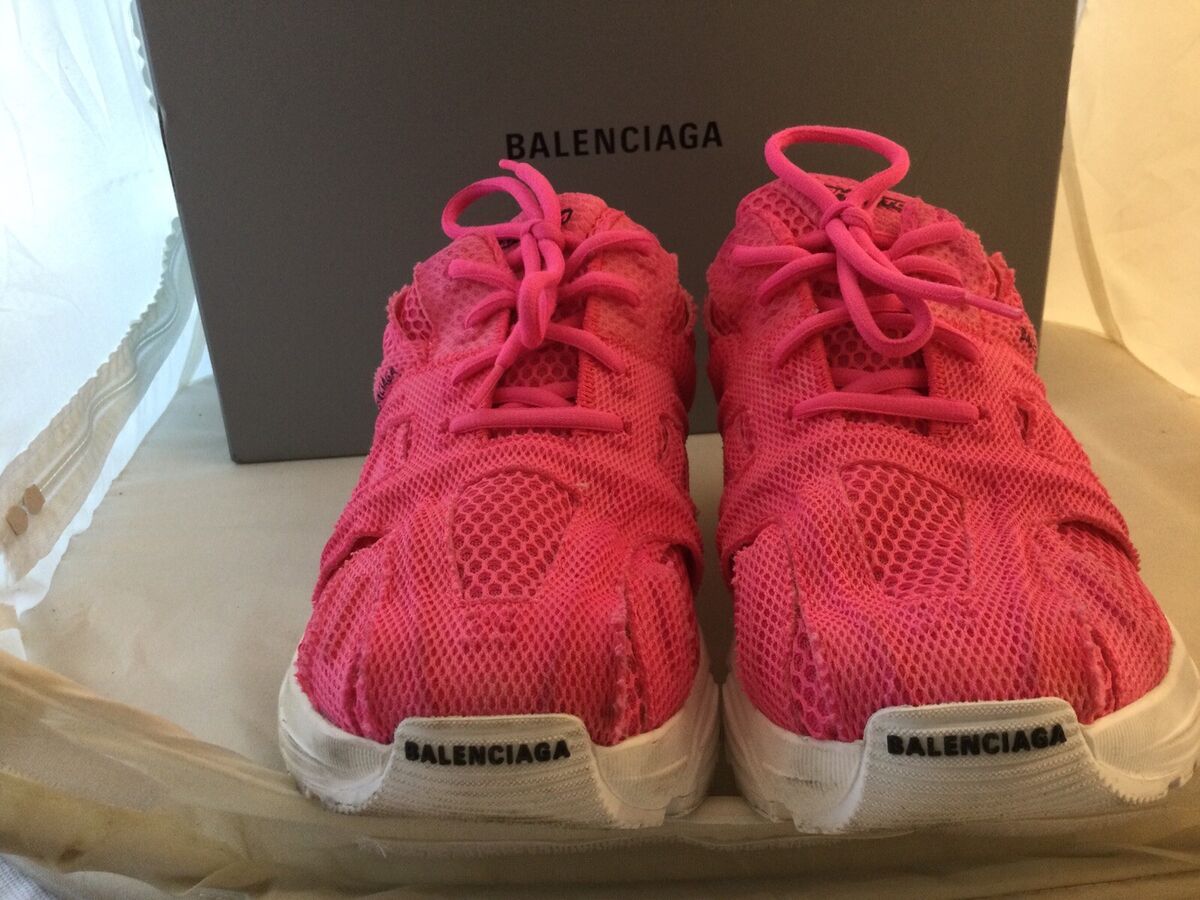 Size 9 - Balenciaga Phantom Sneaker Pink Flou/white Size 9