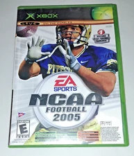 NCAA Football 2005 / Top Spin Combo 2 games in 1 (Microsoft Xbox, 2004) Tested