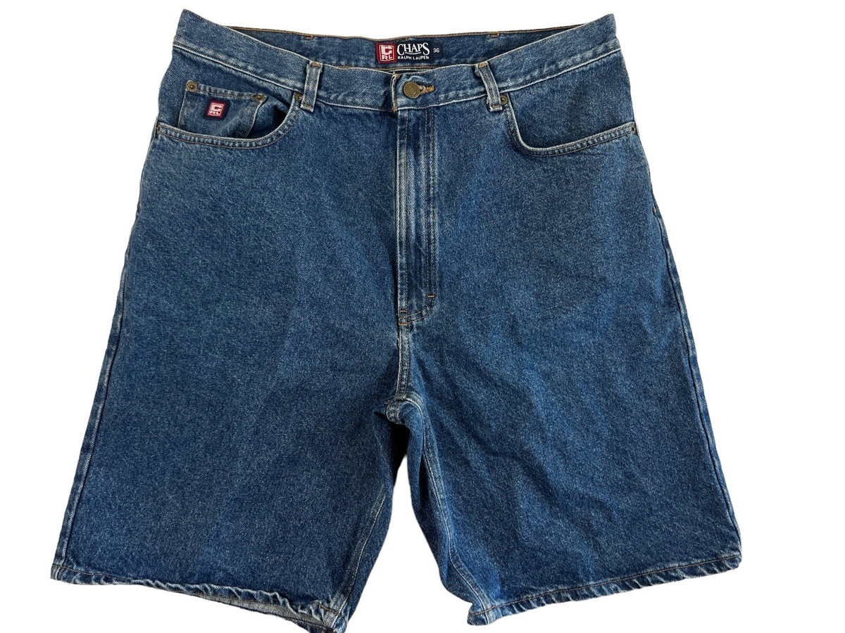 パンツ 90s CHAPS Ralph Lauren rayon shorts Vintage Chaps Ralph Lauren Shorts Men 34 (31x7) Poly Rayon