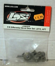 LOSI NEW OLD STOCK DISSCONTINUED RC CAR/TRUCK LOSB3538 F/R DIFF BEVEL GEAR SET