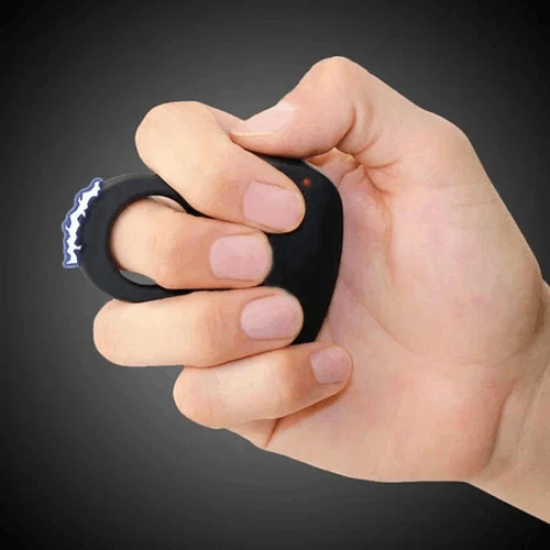 Anello Dito Elettroshock Requisito di Autodifesa per Scherzo⚡ - Foto 4 di 17