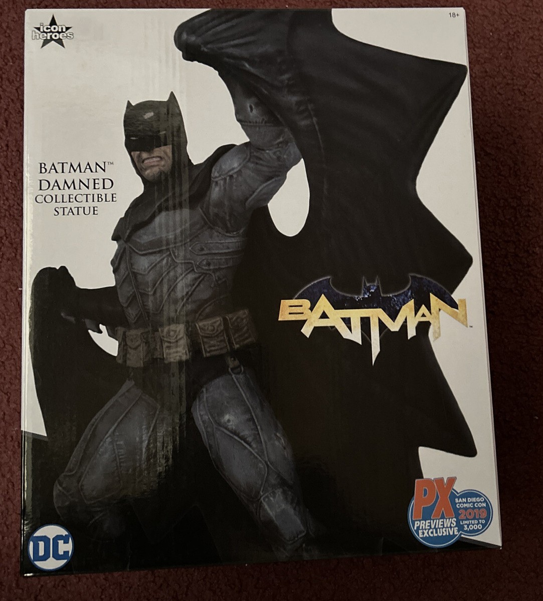 San Diego Comic-Con 2019 DC Batman Damned Statue - 6" Limited Edition Collectible