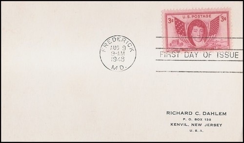 USA5 # 962 ADDR FIRST DAY CARD FDC Francis Scott Key - 第 1/1 張圖片