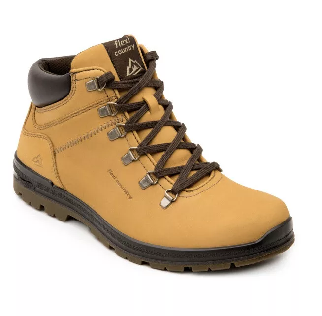 Tropezón calcio Pobreza extrema Zapatos de piel FLEXI. zapatos FLEXI de trabajo para hombre A7 | eBay