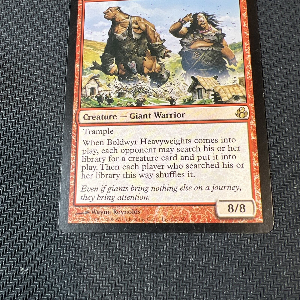 Boldwyr Heavyweights Magic The Gathering Mtg Rare Morningtide Card - Image 3 of 4