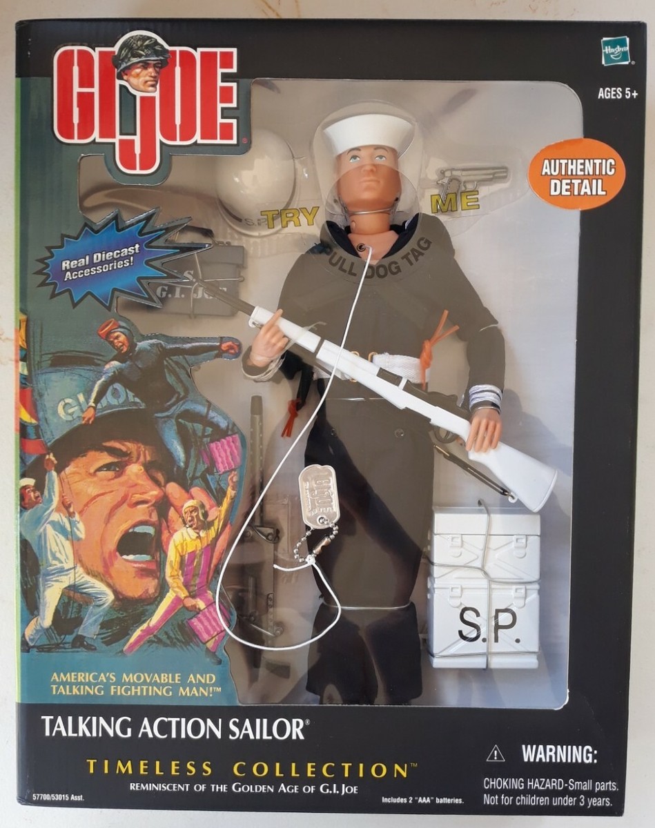 HASBRO 1/6 FIGURE 12 INCH GI JOE ADVENTURE TEAM TALKING ACTION
