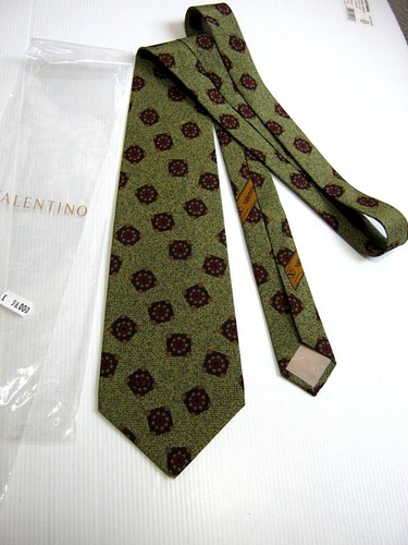 Rare Valentino Garavani New Vintage 90 Dis. 5601 Original Silk Italy