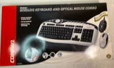 Compaq Windows Wireless Keyboard Optical Mouse Model CPQ165KB NEW