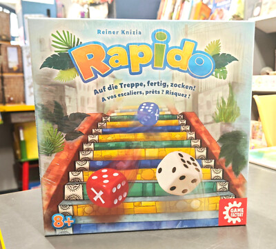 Game Factory Rapido aufregendes Würfelspiel  ab 8 Jahren NEU OVP