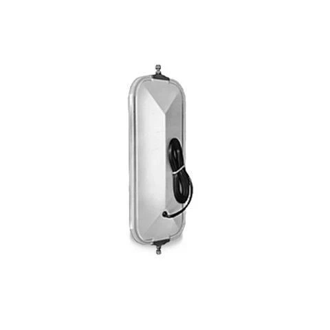 V-Back Mirror, 7"x16" OEM V-Back Mirror, Stainless Steel, Heated #708046