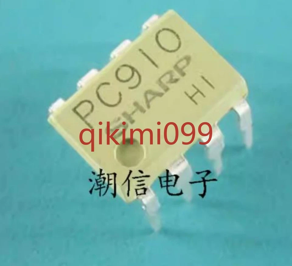 5 PCS NEW Sharp high-speed optocoupler PC910 [DIP-8 direct insertion] - Image 2 of 2