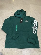 NWT Adidas Boys Green Pullover Logo Hoodie Hoody Sz XL 18-20