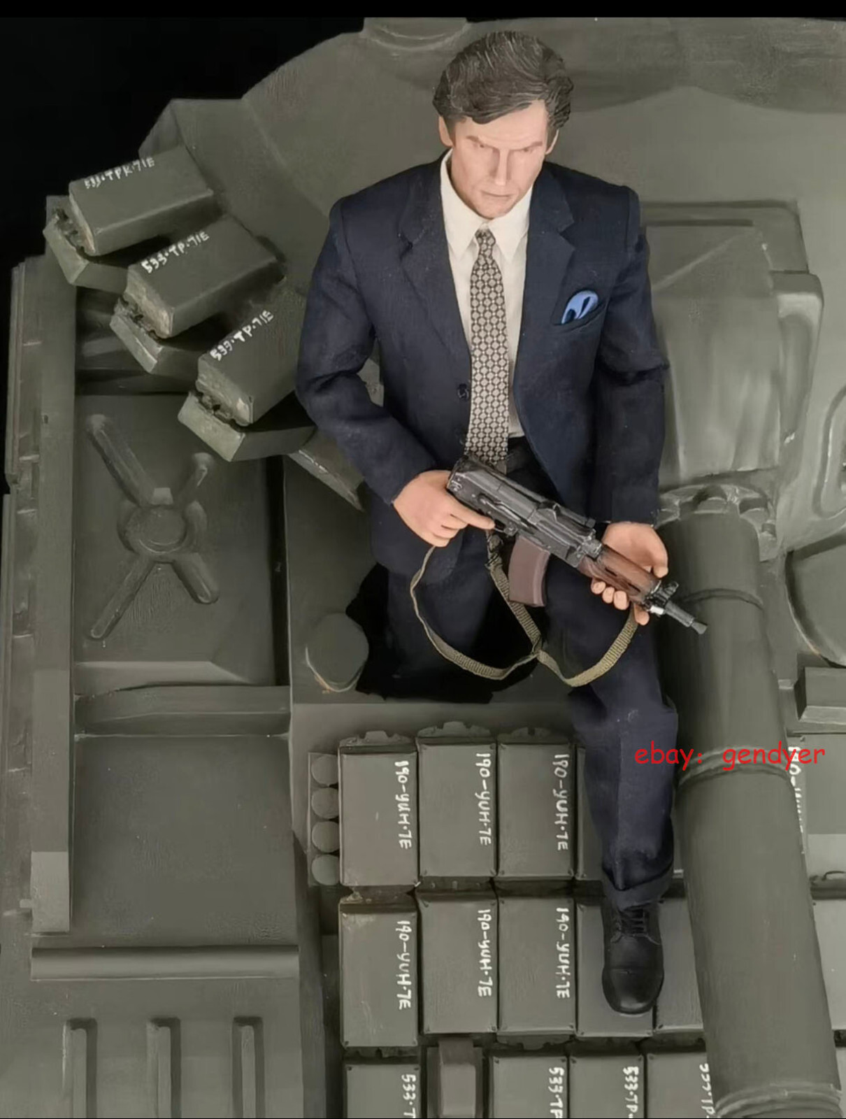 Rare Yunsil 007 James Bond Pierce Brosnan Golden Eye 1/6 Model ...