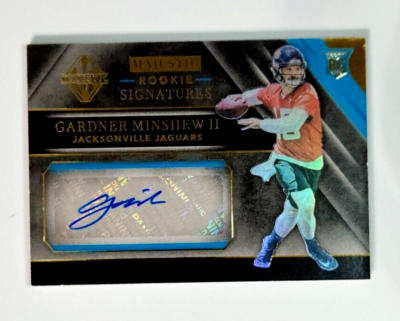 PSA サインルーキー　GARDNER MINSHEW II RC AUTO 2019 Majestic Signatures /49 Gardner Minshew II #157 Rookie Auto