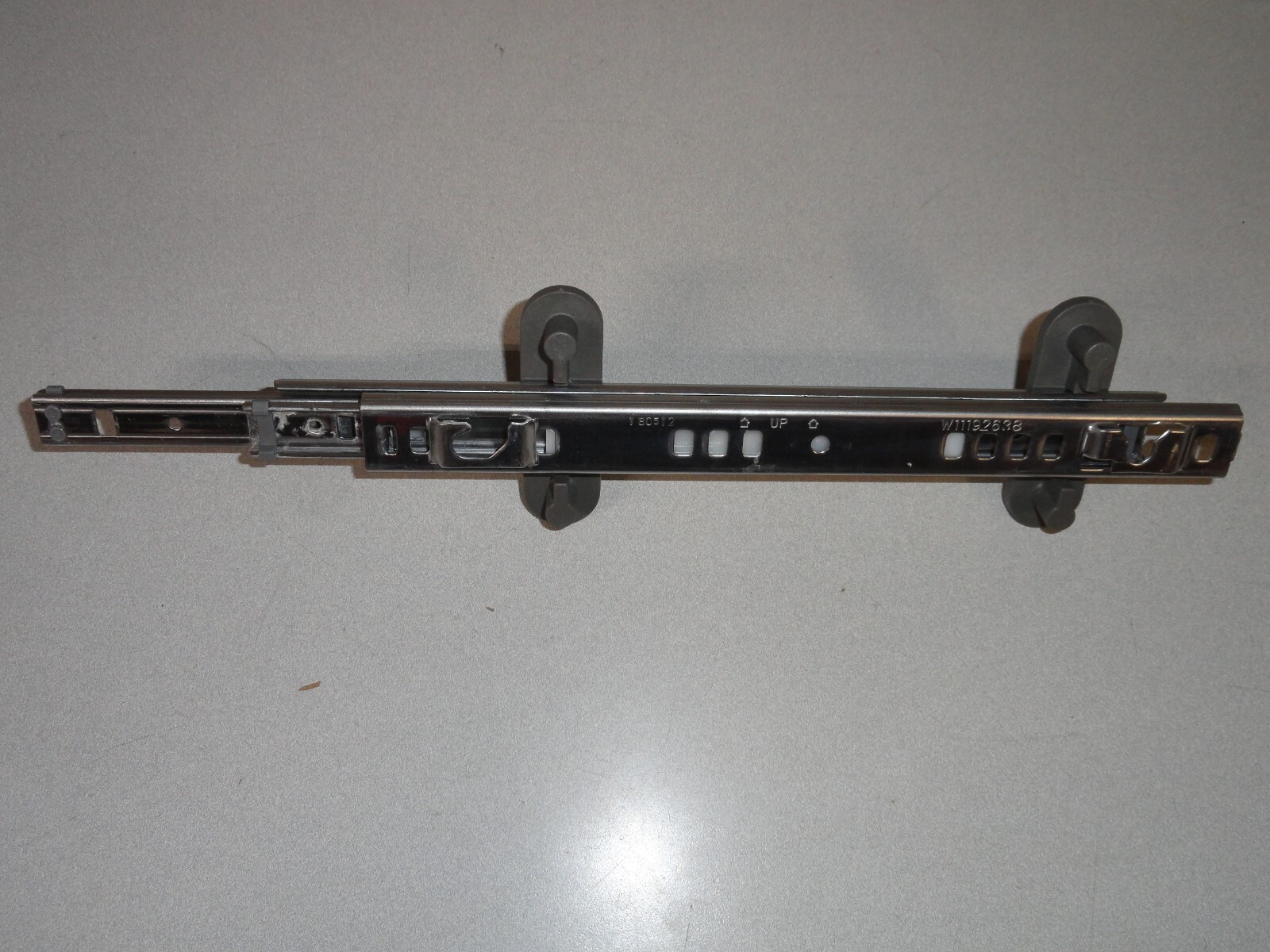 KitchenAid Whirlpool Dishwasher Upper Dishrack Track Right Side Rail W11259786-image