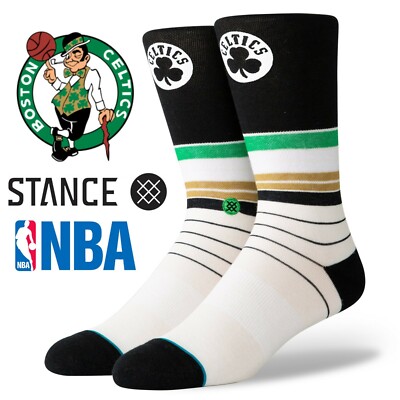 Stance Baseline NBA Boston Celtics Premium Basketball Socks with