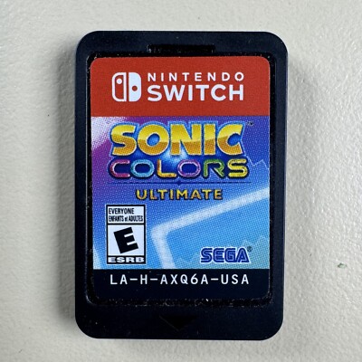 Sonic Colors Ultimate [Nintendo Switch - Loose - Tested]