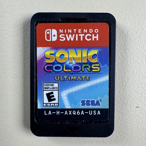 Sonic Colors Ultimate [Nintendo Switch - Loose - Tested]