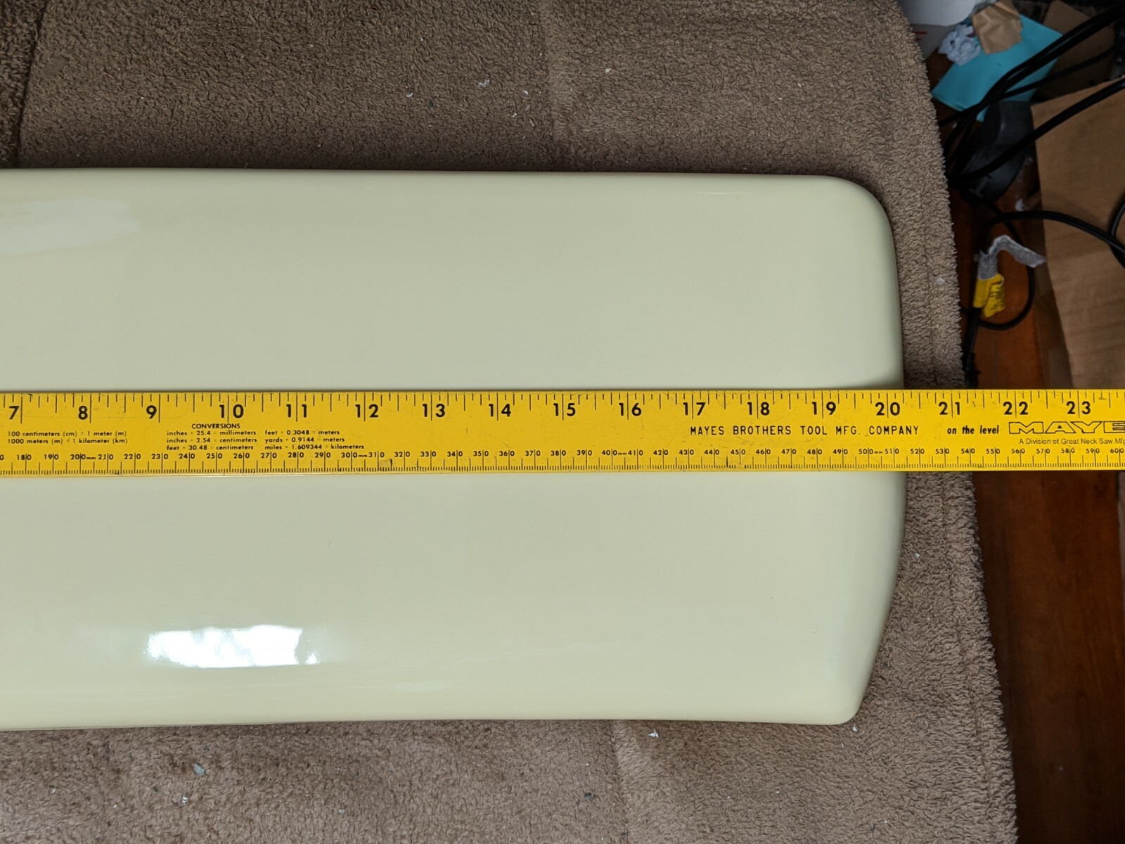 AMERICAN STANDARD 20062007 Toilet Tank Lid SAFF. YELLOW (For