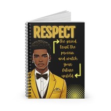 Spiral Notebook - Ruled Line-RESPECT