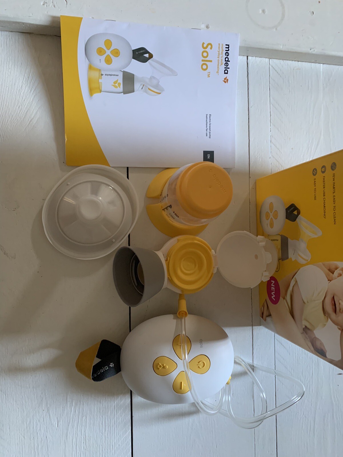 Medela Solo Single Electric Breast Pump USBCharge eBay