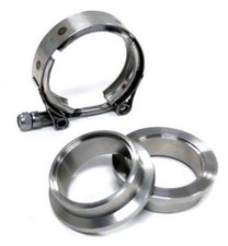 V Band Clamp 3 Ss Clamp W 2 Ss Flanges Exhaust Kit