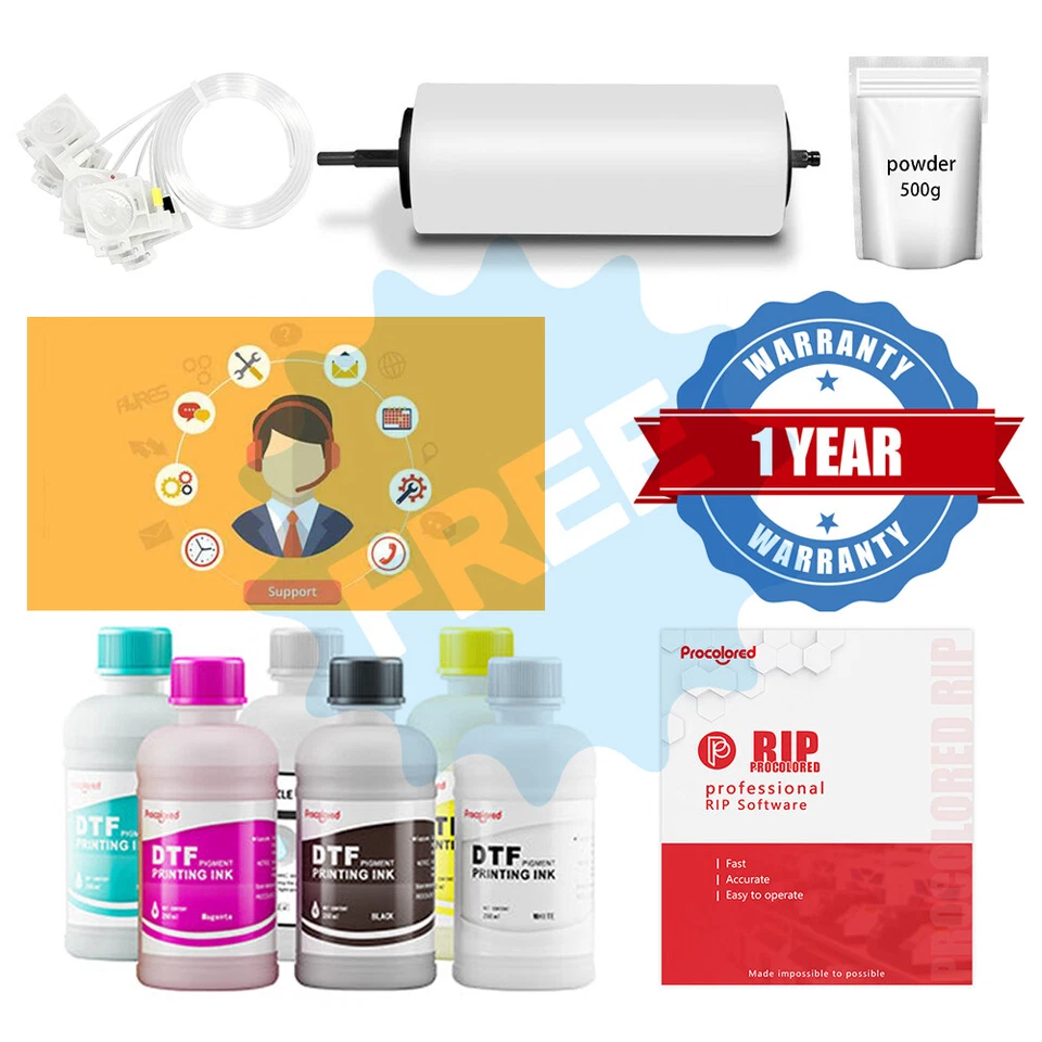 PUNEHOD F8 8.2" A4 L800 Roller Version DTF Printer Transfer Printing Machine - Image 2 of 4