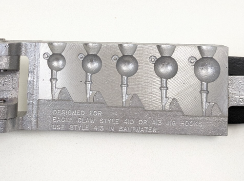 Do It Round Head Jig Mold #3326 -Various Sizes Heavy Hooks Roundhead 3/8oz - 1oz - Picture 7 of 8