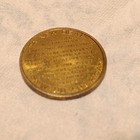 Franklin D. Roosevelt USA Brass Medal "A New Deal" "Onward America" — photo 4