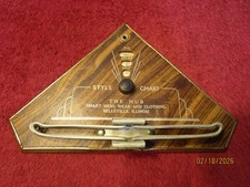 Vintage Style Chart Tie Rack Holder The Hub B...