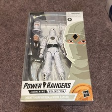 Power Rangers Lightning Collection Mighty Morphin Ninja White Ranger Hasbro New