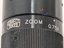 Correct Tokyo 0.75X-4.5X C-Mount Industrial Microscope Zoom Lens