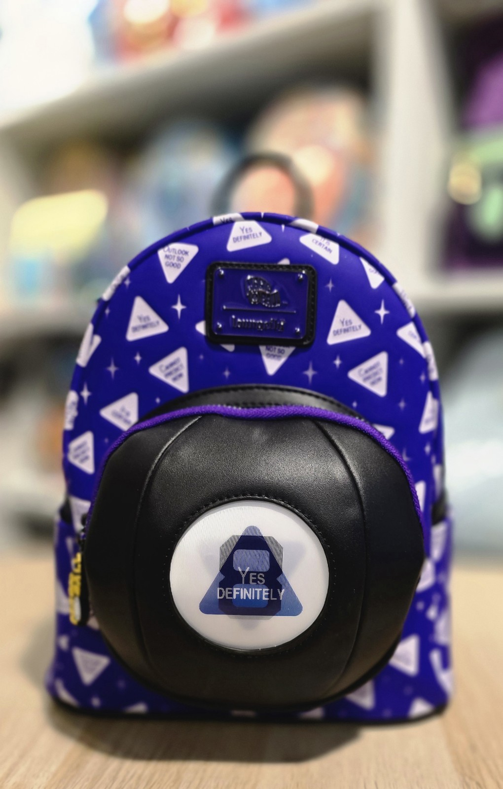 Loungefly Magic 8 Ball All-Over Print Lenticular Mini Backpa