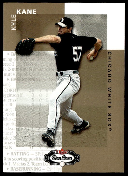 2002 Fleer Box Score #133 Kyle Kane #/2499