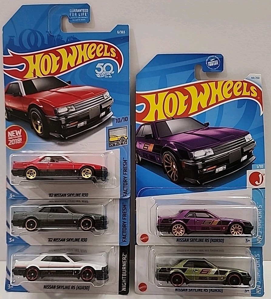 Hot Wheels ニッサン スカイラインセット MATTEL Hot Wheels プレミアムコレクターセット スカイライン
