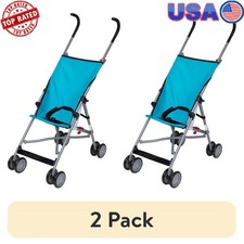 2 Pack Lightweight Umbrella Stroller Compact Fold 3-Point Harness Travel New