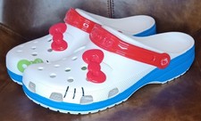 Crocs Unisex Hello Kitty Classic Clogs Size M9-W11 NWT 