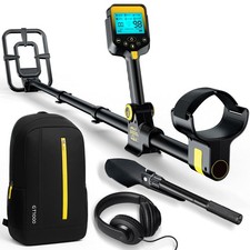 Metal Detector for Adults Waterproof - 2000mAh Chargeable Professional Cordle...