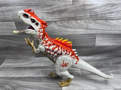 JURASSIC WORLD DINO HYBRID RAMPAGE INDOMINUS REX TOY ACTION FIGURE RARE *READ*