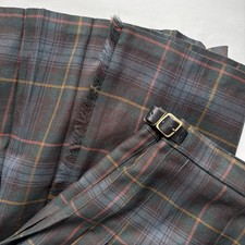 Vintage James Pringle Weavers Scottish Kilt Pure Wool Made in Scotland Size 18